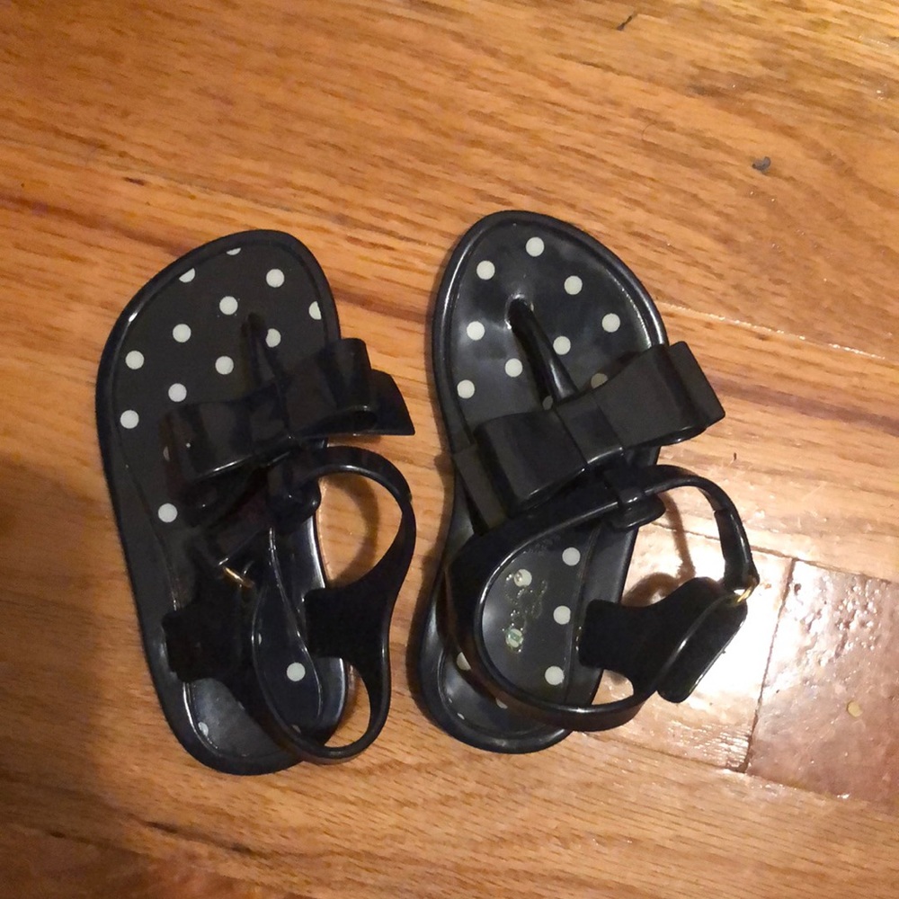 Baby girl Gap jelly bow sandals